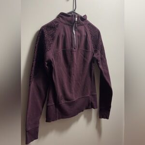 lululemon athletica Women's Deep Plum Half-Zip Pullover